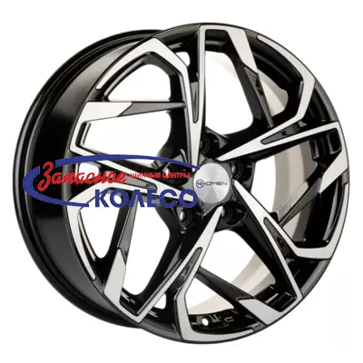 17'' 5x110 ET40 D67,1 7,0J Khomen Wheels KHW1716 (Evolute i-Joy) Black-FP