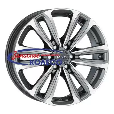 17'' 6x114,3 ET45 D66,1 7,5J MAK Safari 6 Gunmetal Mirror Face