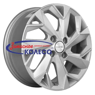 15'' 4x98 ET35 D58,6 6,0J Khomen Wheels KHW1508 (Lada Granta) F-Silver