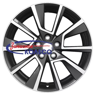 18'' 5x114,3 ET35 D66,1 7,0J Khomen Wheels KHW1802 (Koleos) Black-FP