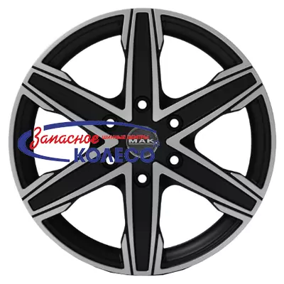 20'' 6x139,7 ET60 D93.1 9,0J MAK King 6 Ice Black