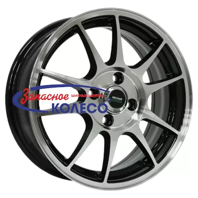 14'' 4x100 ET43 D67,1 6,0J Megami MGM-5 BKF