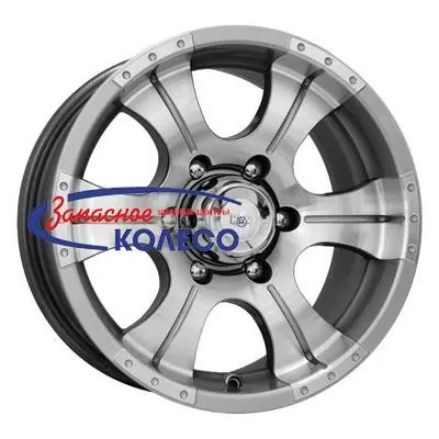 16'' 6x139,7 ET00 D108,5 8,0J K&K Байконур (КС465М) Дарк платинум