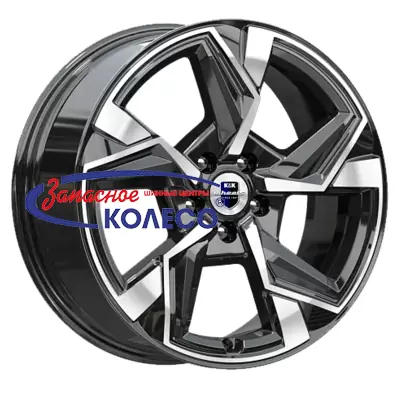 18'' 5x112 ET37 D66,6 7,5J K&K Кайан (КС1012) Алмаз черный