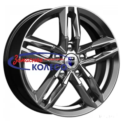 16'' 5x100 ET38 D57,1 6,0J K&K Sayan (КС731) Дарк платинум