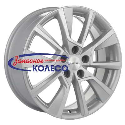 18'' 5x114,3 ET45 D60,1 7,0J Khomen Wheels KHW1802 (Changan/Geely/Lexus/Suzuki/Toyota) F-Silver-FP