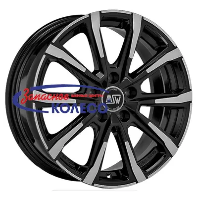 17'' 5x114,3 ET45 D67.05 7,0J MSW 79 Black Full Polish
