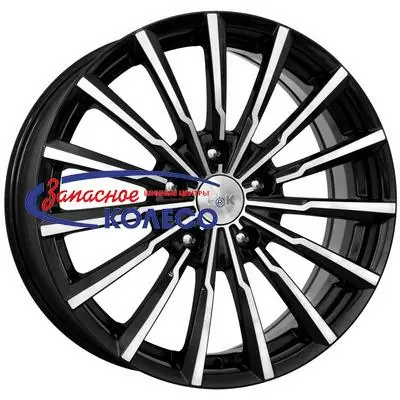 17'' 5x100 ET48 D56,1 7,0J K&K Акцент (КС562) Алмаз черный