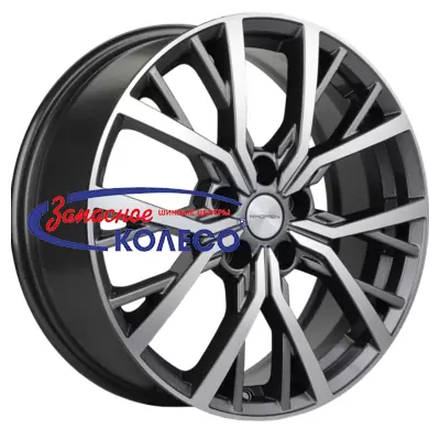 18'' 5x114,3 ET37 D66,5 7,0J Khomen Wheels KHW1806 (Dargo/Jolion) Gray-FP