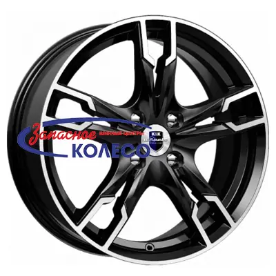 17'' 5x112 ET45 D66,6 7,0J K&K Солар (КС875) Алмаз черный SK