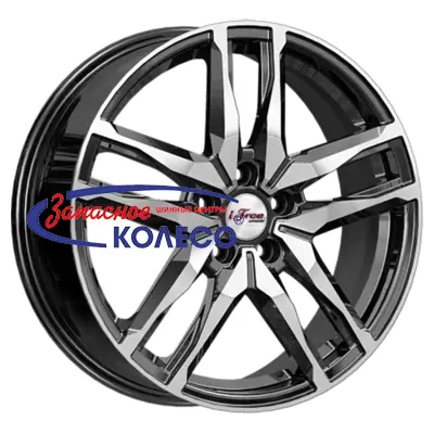 18'' 5x114,3 ET40 D66,1 6,5J iFree Бомбей (КС1075) Блэк Джек