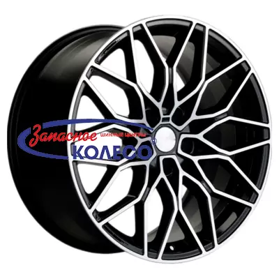 19'' 5x112 ET30 D66,6 8,5J Khomen Wheels KHW1902 (BMW Front) Black-FP