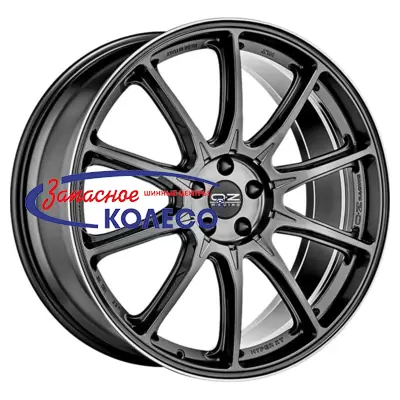 20'' 5x112 ET41 D79 10,5J OZ Hyper XT HLT Star Graphite Diamond Lip