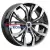 17'' 5x108 ET45 D60,1 7,0J K&K Аламида-оригинал (КС705М) Алмаз черный
