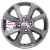15'' 4x100 ET46 D54,1 6,0J Khomen Wheels KHW1501 (Rio/Solaris) G-Silver