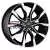 20'' 5x112 ET45 D66,45 8,5J MAK Koln Black mirror