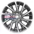18'' 5x112 ET39 D66,6 7,5J Khomen Wheels KHW1804 (Audi A4/A6) F-Silver