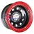 16'' 6x139,7 ET-19 D110 8,0J Off-Road Wheels Тойота Ниссан с бедлоком (красный) Черный