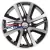 16'' 4x100 ET50 D60,1 6,0J Khomen Wheels KHW1609 (Vesta/Largus) Black-FP