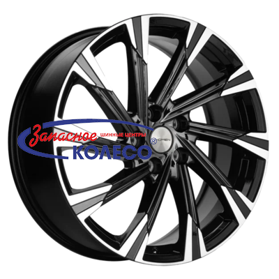 19'' 5x108 ET47 D60,1 7,5J Khomen Wheels KHW1901 (Chery Tiggo 8) Black-FP