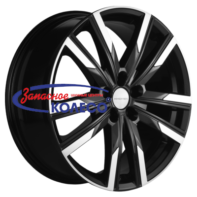 19'' 5x100 ET28 D57,1 7,5J Khomen Wheels KHW1905 (FAW Bestune T77) Black-FP