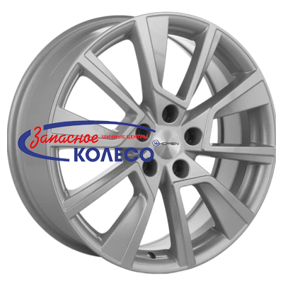 18'' 5x114,3 ET37 D66,5 7,0J Khomen Wheels KHW1802 (Dargo/Jolion) F-Silver