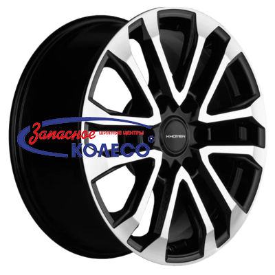 18'' 6x139,7 ET42 D75.1 7,5J Khomen Wheels KHW1805 (Haval H9) Black-FP