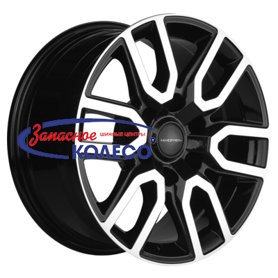 17'' 6x139,7 ET25 D106,1 8,0J Khomen Wheels KHW1723 (LC Prado/Lexus GX) Black-FP