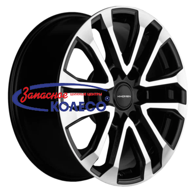 18'' 6x139,7 ET30 D106,1 7,5J Khomen Wheels KHW1805 (JAC T6 Pickup) Black-FP