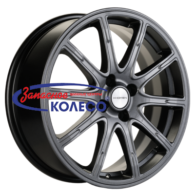 17'' 4x100 ET41 D60,1 6,5J Khomen Wheels KHW1707 (XRay) Gray