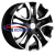 15'' 4x100 ET46 D54,1 6,0J Khomen Wheels KHW1503 (Rio/Solaris) Black-FP