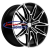 21'' 5x112 ET37 D66,6 9,5J Khomen Wheels KHW2105 (X5/X6/X7 осн.) Black-FP