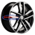 16'' 5x114,3 ET47 D66,1 6,5J Khomen Wheels KHW1612 (Fluence/Juke) Black-FP