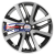 16'' 4x100 ET50 D60,1 6,0J Khomen Wheels KHW1609 (Vesta/Largus) Black-FP